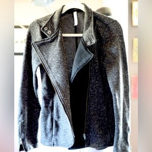 Fabletics Jacket Black Heather